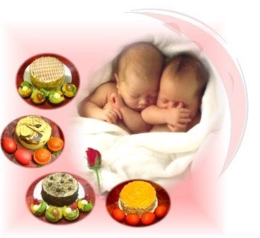 Season Cake House Baby's Full Moon Package