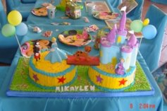 birthday cake    Disney  Cake