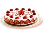 Fresh Cream Cake Praline