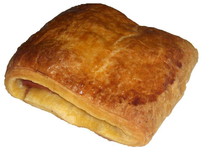 Panike of  ham  and  cheese 