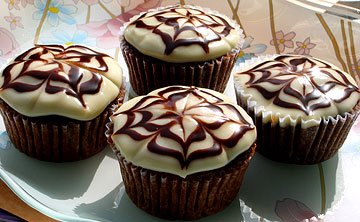 Chocolate Carrot Cupcakes
