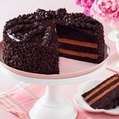 Triple  Chocolate   Cake 