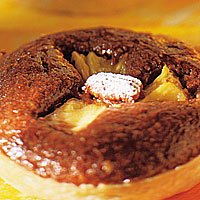 Mango brownies cake