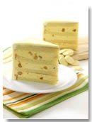 white chocolate macademia cake