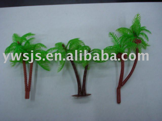  coconut   tree  cake decoration