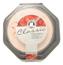 Handmade Fresh Cherry Cheesecake