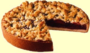Plum Crumble Cake