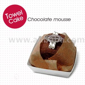 Towel Cake Wedding Favour-Cocoa Mousse