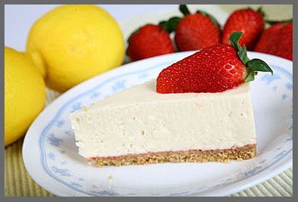 Strawberry Surprise Cream Cake