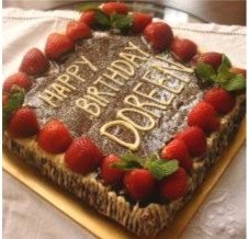 cake and bread :Dark & White Chocolate Cheesecake