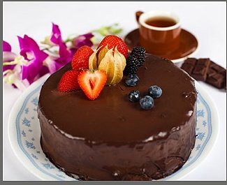 Special  Chocolate   Praline  Crunch Cake