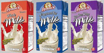 Borden  Uht  and  flavored   Milk 