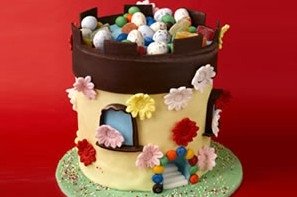 Candy  Castle  cake