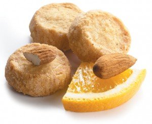 Orange Almond Butter Cookies