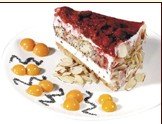 Raspberry Sponge - Sand Cake