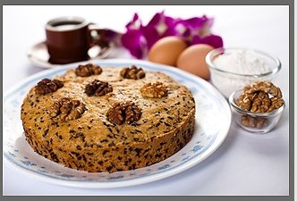Special Walnut Butter Cake