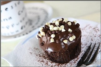 Cup cakes--Chocolate Tobbies