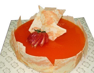 Orange Cheese  cake