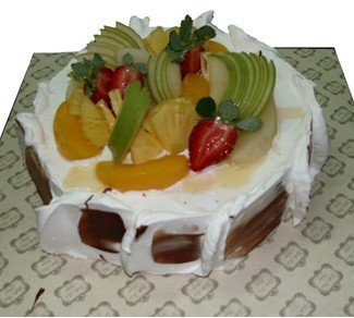 Fresh Fruit  cake