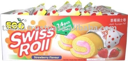 Ego Swiss Roll 24's - Strawberry