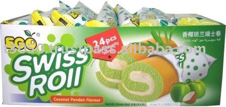 Ego Swiss Roll 24's - Pandan
