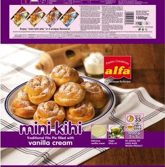 Kihi mini sweet cream custard