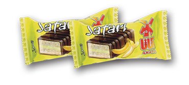 Safari Banana  Chocolate - Coated   Cake 