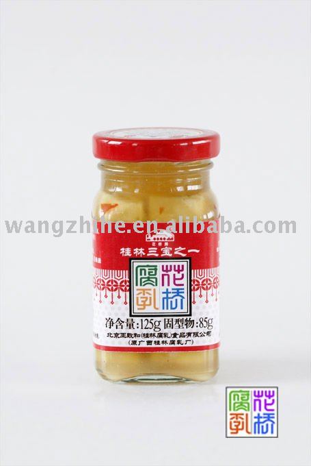 Chinese food/Gui lin bean curd/Fermented bean curd/The Flowered bridge Soybean Cheese