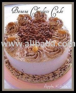 Banana Chocolate Cake