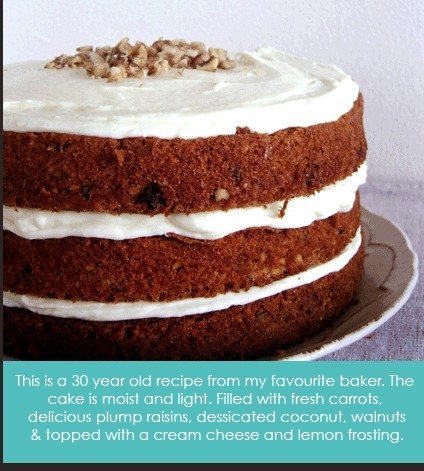Big LUB's Carrot Cake