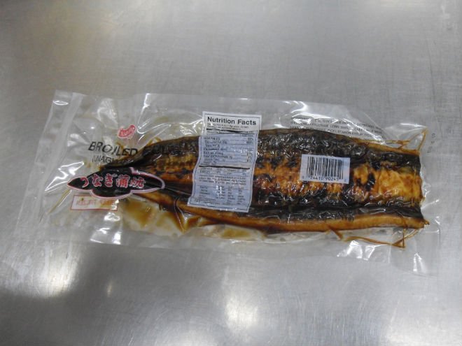 broild eel to North American