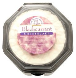 Handmade Fresh Blackcurrant Cheesecake