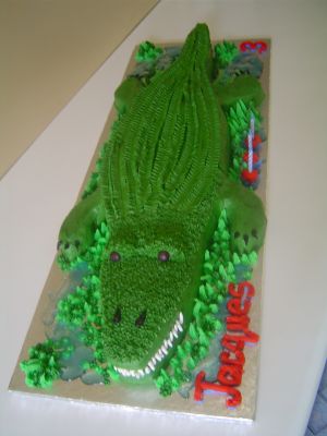 144 Krokodil cakes for boys