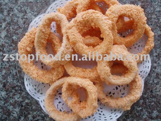 crumbed natural calamari rings