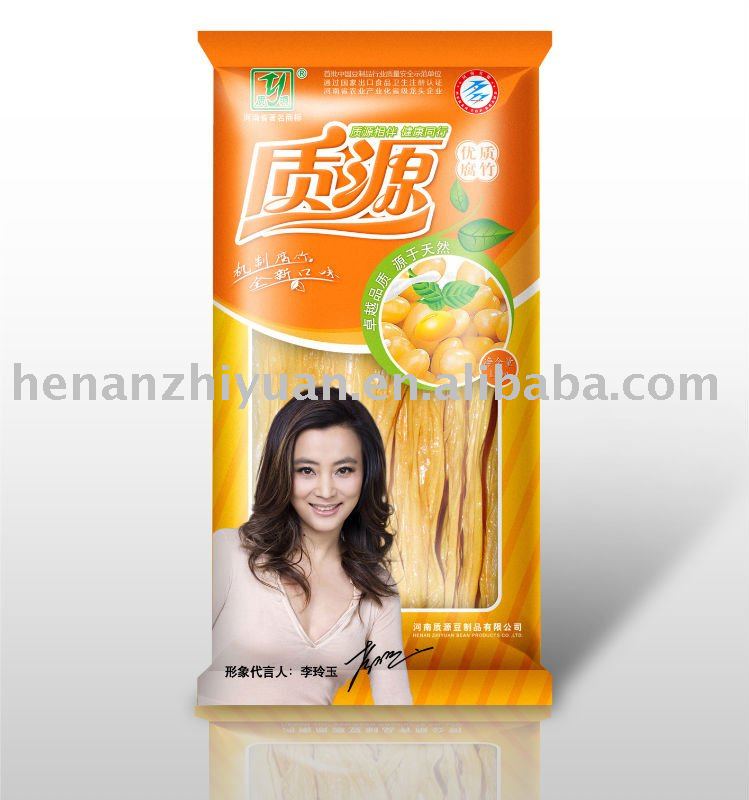 Farm produce with yellow dried bean stick /Chinese food/dried bean stick