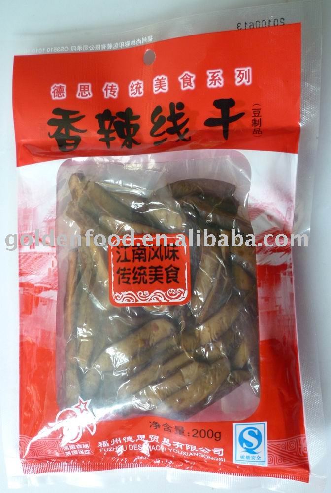 spicy bean  curd  products