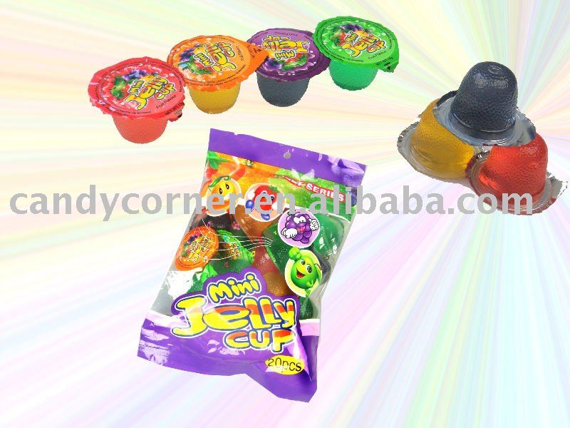 mini fruit jelly