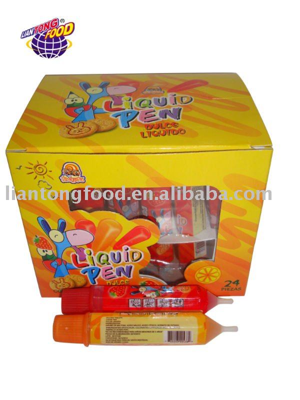 liquid pen jelly juice