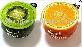 Fruit suck Jelly with cup