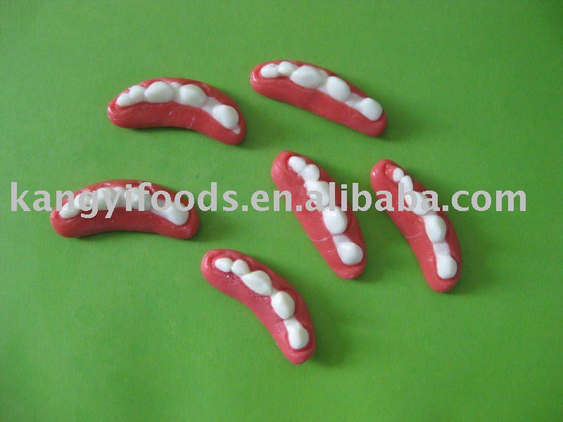 teeth gummy candy -body parts series