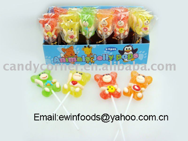 bear jelly pop candy