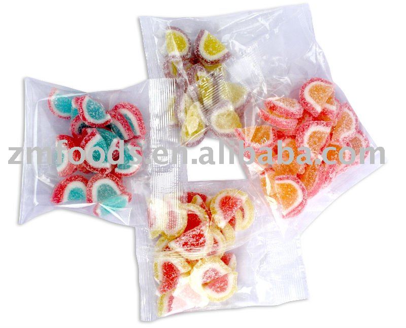 mix fruit flavor gummy candy