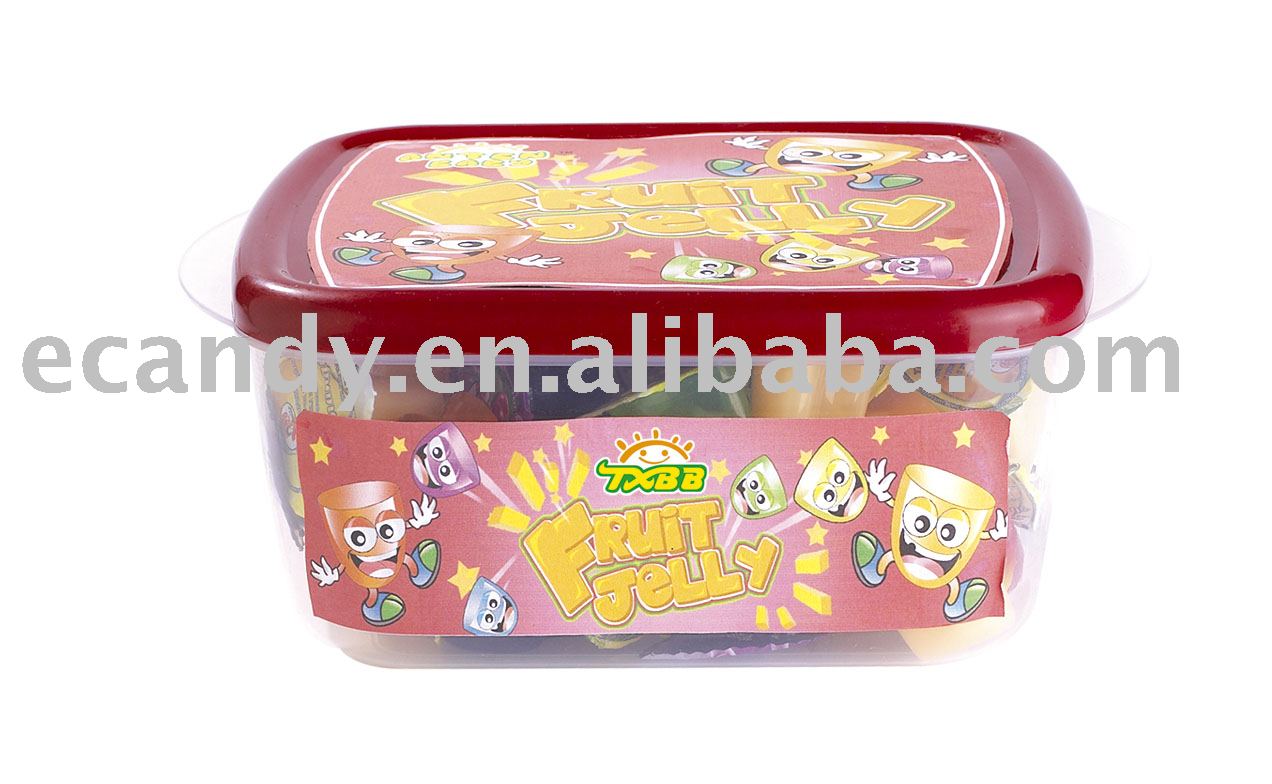 Fruit jelly, mixed fruit jelly, jelly candy