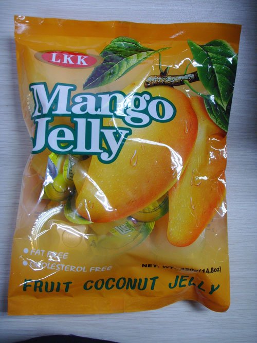 mango jelly packet