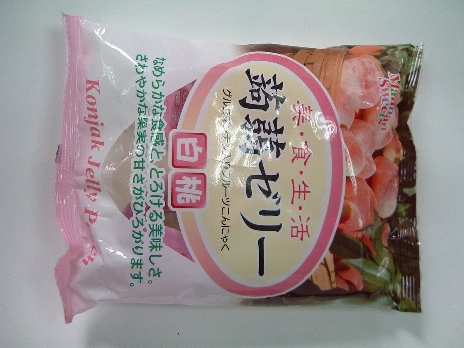 Konjak Jelly White Peach 250G  673