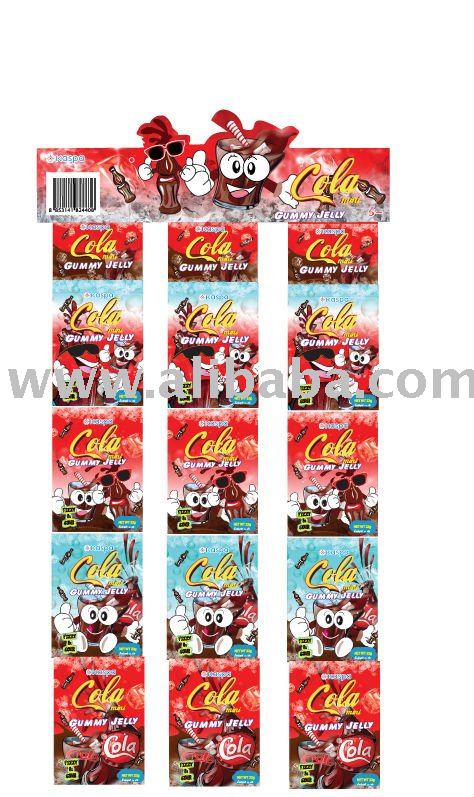 Mini Cola Gummy Jelly 20% real juice