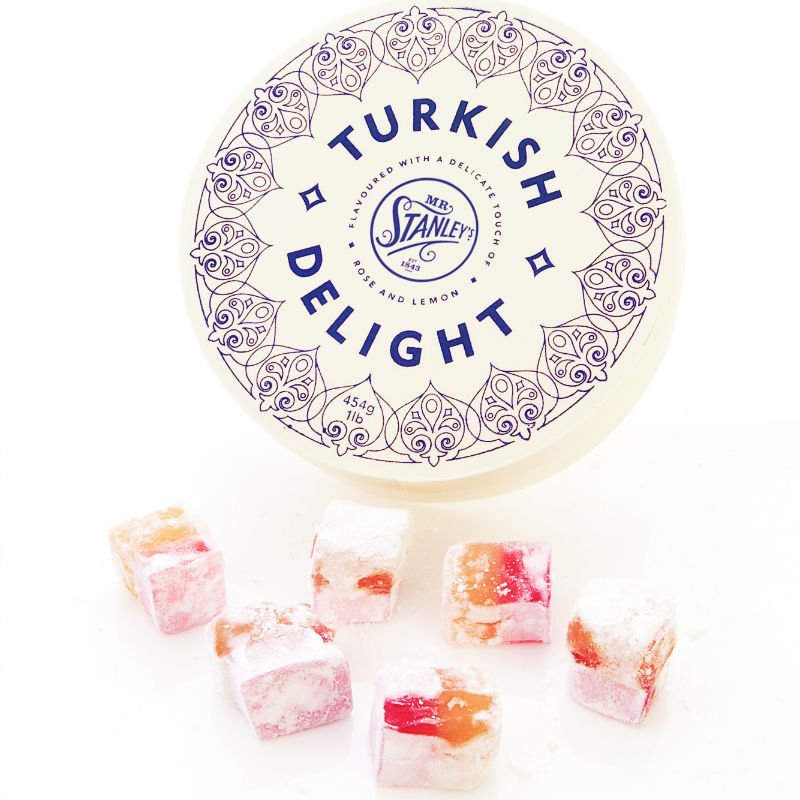 Mr Stanleys Rose & Lemon Turkish Delight - 454g
