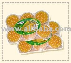 Jeram Mango Pudding With Nata De Coco