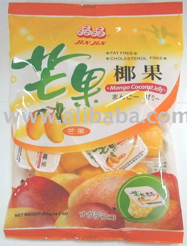 Mango Coconut Jelly