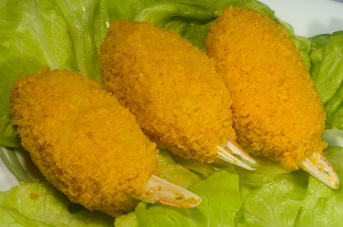 FROZEN BREADED CRAB  CLAWS